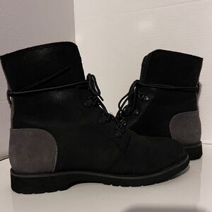 The North Face | Ballard Lace Boots | Black/Gray Suede Leather | Women’s Size 7